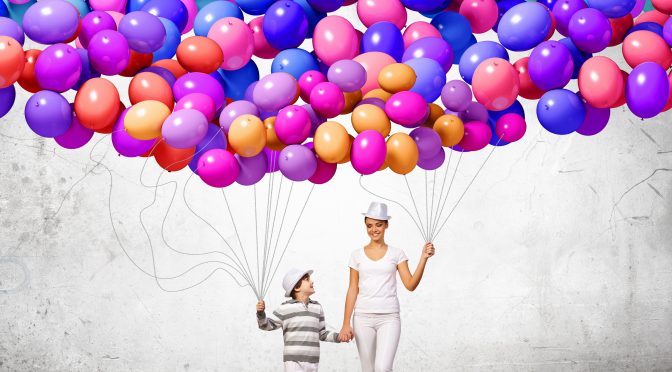 Reklama na balonach z helem